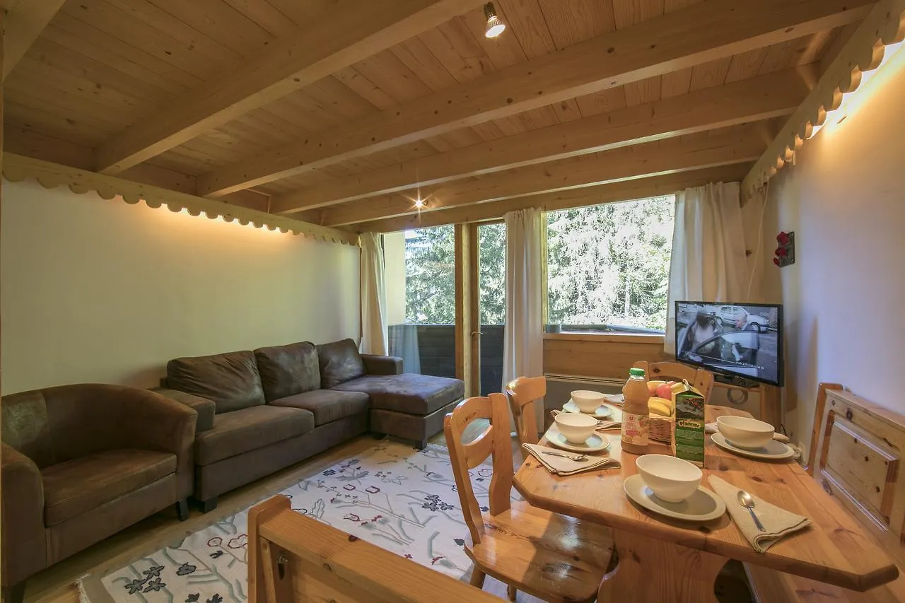Residence Grand Roc - Ancolies 103 - Happy Rentals Chamonix France